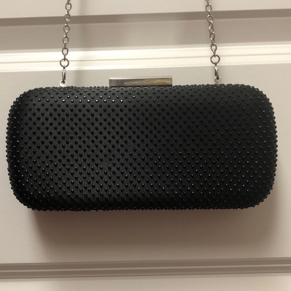Charming Charlie Black Clutch